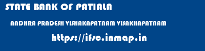 STATE BANK OF PATIALA  ANDHRA PRADESH VISHAKAPATNAM VISAKHAPATNAM   ifsc code